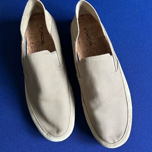 Vince Tan Loafers Slip-On Shoes - Picture 3 of 10